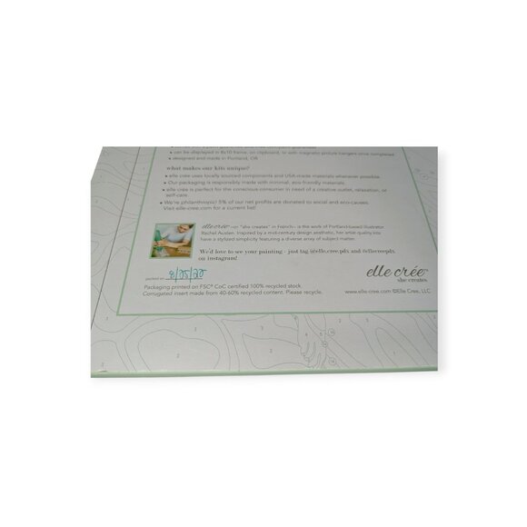 Elle Cree Martin Luther King Jr. Paint-by-Number Kit NIB - Picture 10 of 11